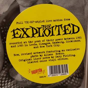 LP The Exploited: Live Lewd Lust CLR | LTD