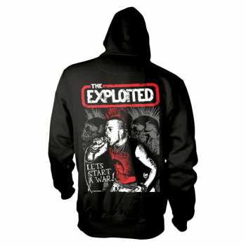 Merce The Exploited: Mikina S Kapucí Let's Start A War M