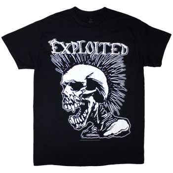 Merch The Exploited: Maglietta Mohican Skull