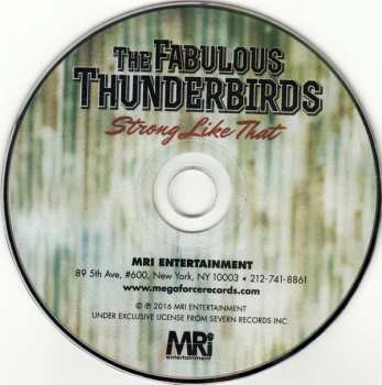 CD The Fabulous Thunderbirds: Strong Like That
