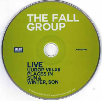 CD The Fall: Live Uurop VIII-XII Places In Sun & Winter, Son