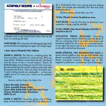 6CD/Set di cofanetti The Fall: Middle Class Revolt AKA The Vapourisation Of Reality