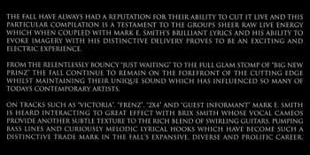 CD The Fall: Oswald Defence Lawyer PIC