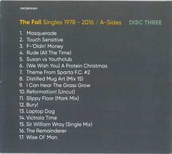 7CD/Set di cofanetti The Fall: Singles 1978 - 2016 DLX