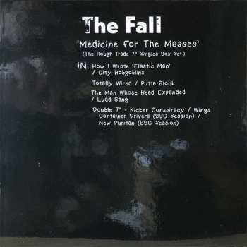 5SP/Set di cofanetti The Fall: Medicine For The Masses (The Rough Trade 7" Singles Box Set) LTD | CLR