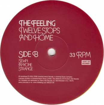 2LP The Feeling: Twelve Stops And Home CLR