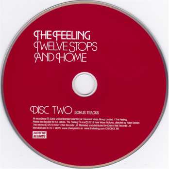 3CD/DVD/Set di cofanetti The Feeling: Twelve Stops And Home DLX