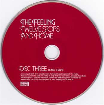 3CD/DVD/Set di cofanetti The Feeling: Twelve Stops And Home DLX