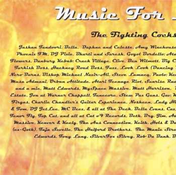 CD The Fighting Cocks: Music For Lapdancers