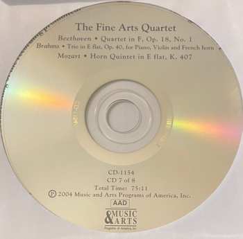 8CD/Set di cofanetti The Fine Arts Quartet: The Fine Arts Quartet At WFMT: Unreleased Recordings Of Broadcast performances, 1967-73