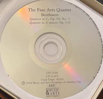 8CD/Set di cofanetti The Fine Arts Quartet: The Fine Arts Quartet At WFMT: Unreleased Recordings Of Broadcast performances, 1967-73