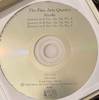8CD/Set di cofanetti The Fine Arts Quartet: The Fine Arts Quartet At WFMT: Unreleased Recordings Of Broadcast performances, 1967-73