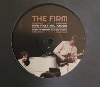 LP The Firm: The Oakland Broadcast Live In California 1985. Volume Two