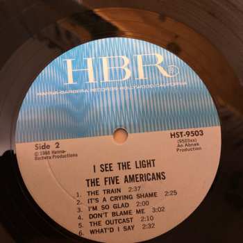 LP The Five Americans: I See The Light