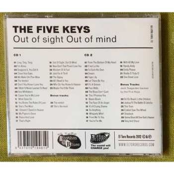2CD The Five Keys: Out Of Sight Out Of Mind - The Complete Capitol Recordings
