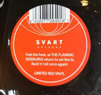 LP The Flaming Sideburns: Silver Flames LTD