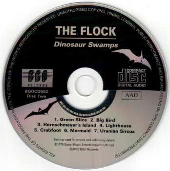2CD The Flock: The Flock, Dinosaur Swamps