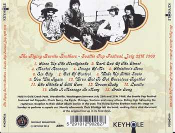 CD The Flying Burrito Bros: Seattle Pop Festival, July 27th 1969