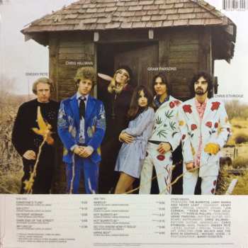 LP The Flying Burrito Bros: The Gilded Palace Of Sin