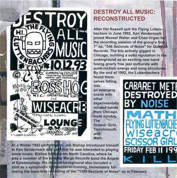 CD The Flying Luttenbachers: Destroy All Music Revisited