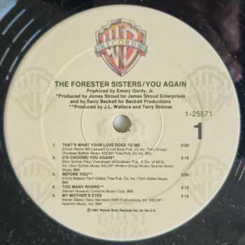 LP The Forester Sisters: You Again