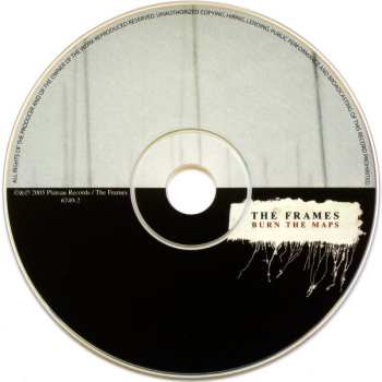 CD The Frames: Burn The Maps