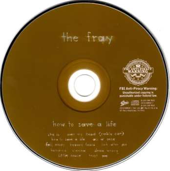 CD The Fray: How To Save A Life