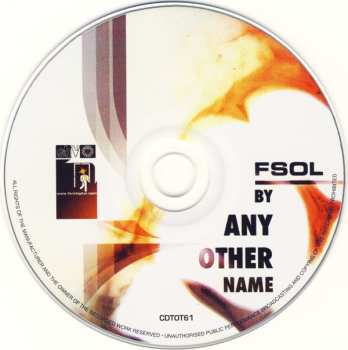 CD The Future Sound Of London: By Any Other Name