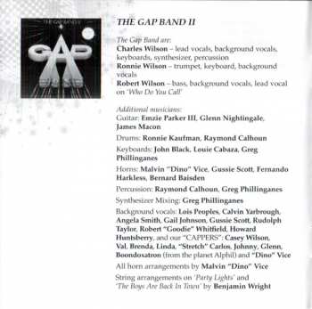 2CD The Gap Band: The Gap Band / The Gap Band II / The Gap Band III