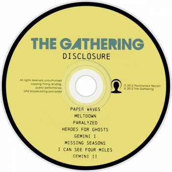 CD The Gathering: Disclosure