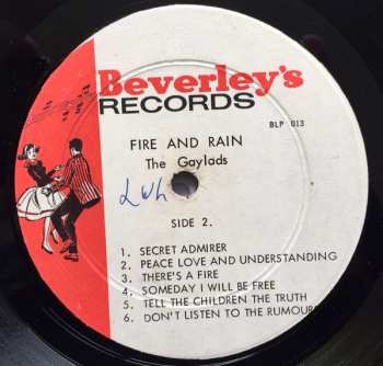 LP The Gaylads: Fire And Rain