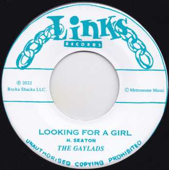 Album The Gaylads: Looking For A Girl / Sweet Melody