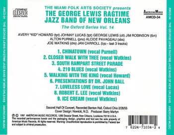 CD George Lewis' Ragtime Band: The Oxford Series Vol. 14 Concert 2nd Half