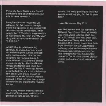 CD The Girls: Girl Talk