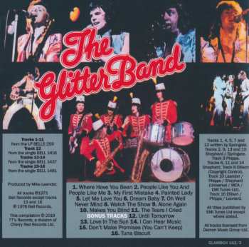 4CD/Set di cofanetti The Glitter Band: The Albums DLX