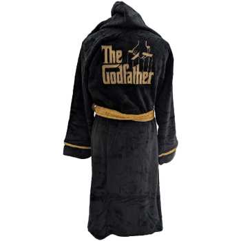 Merce The Godfather: The Godfather Unisex Bathrobe: Rose & Logo  (large - X-large) L - XL