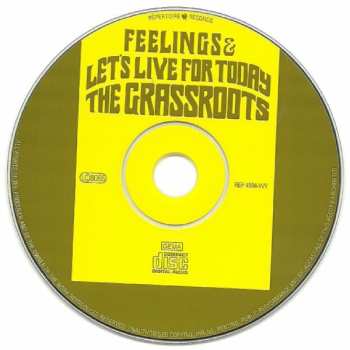 CD The Grass Roots: Let's Live For Today /  Feelings