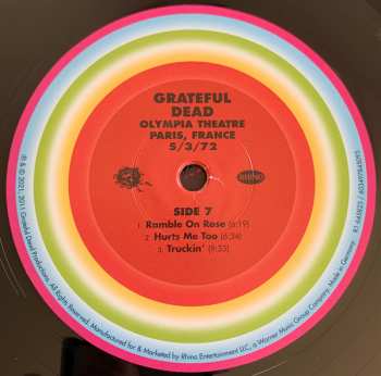 6LP/Set di cofanetti The Grateful Dead: Olympia Theatre, Paris, France (5/3/72) LTD