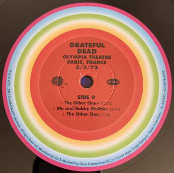 6LP/Set di cofanetti The Grateful Dead: Olympia Theatre, Paris, France (5/3/72) LTD