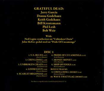 3CD The Grateful Dead: From The Mars Hotel