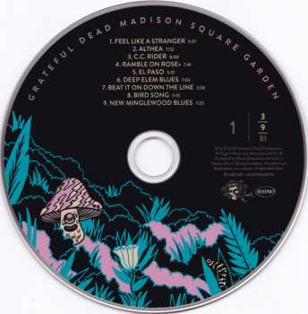 3CD The Grateful Dead: Madison Square Garden 3/9/81