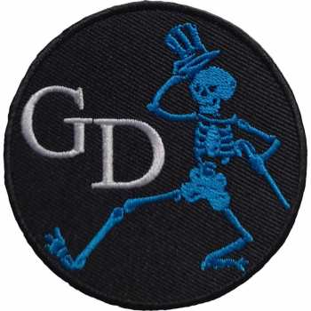 Merce The Grateful Dead: Nášivka Skeleton Circle