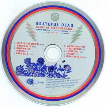 3CD The Grateful Dead: Saint Of Circumstance (Giants Stadium · East Rutherford · NJ · 6/17/91)