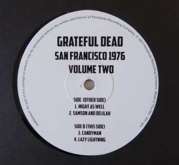 2LP The Grateful Dead: San Francisco 1976 Volume Two