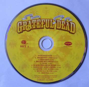 3CD/DVD The Grateful Dead: Sunshine Daydream (Veneta, Oregon, August 27, 1972)