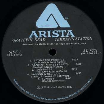 LP The Grateful Dead: Terrapin Station