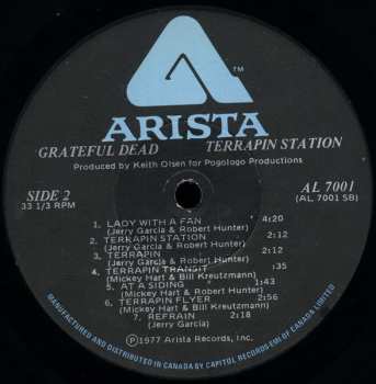 LP The Grateful Dead: Terrapin Station