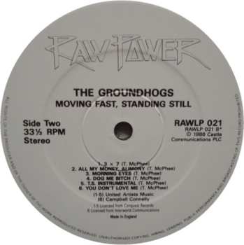 2LP The Groundhogs: Moving Fast - Standing Still
