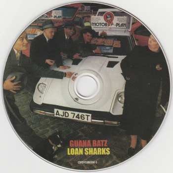 4CD/Set di cofanetti The Guana Batz: Original Albums And Peel Sessions Collection