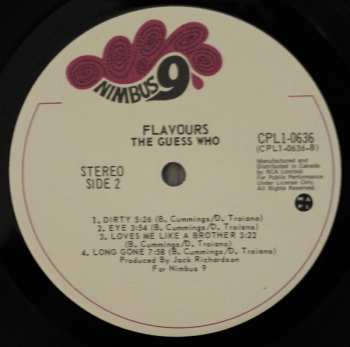 LP The Guess Who: Flavours